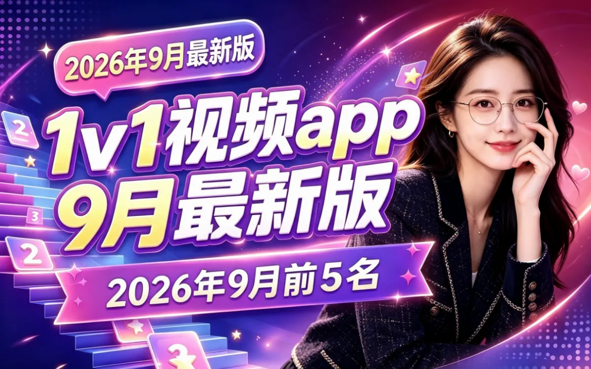 1对1视频交友排行榜，2026年9月测评与推荐